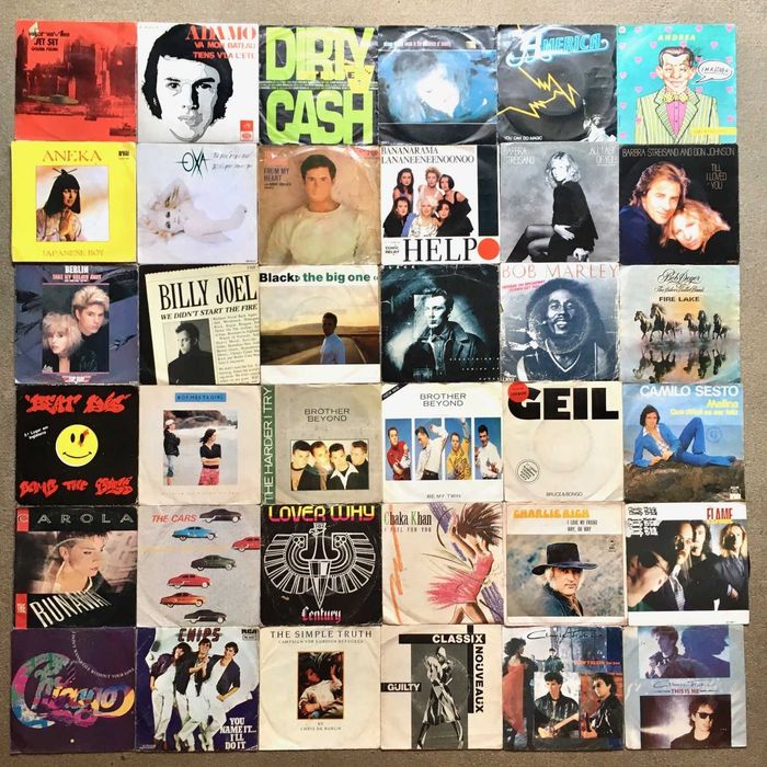 Discos de vinil singles - 2€ cada