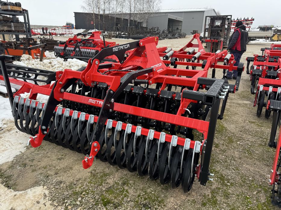 Agregat Talerzowy METANGA REDDISC 2,5 2,7 3,0 Uprawowo-Siewny Brona