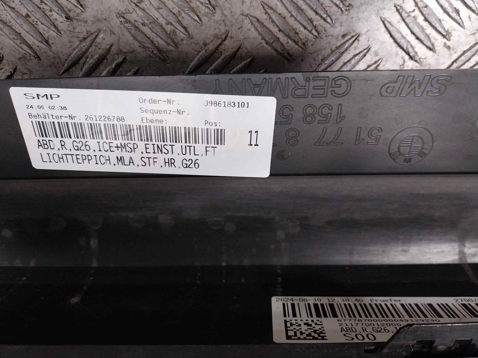 Bmw 4 i4 g26 m-pakiet listwa progowa prawa