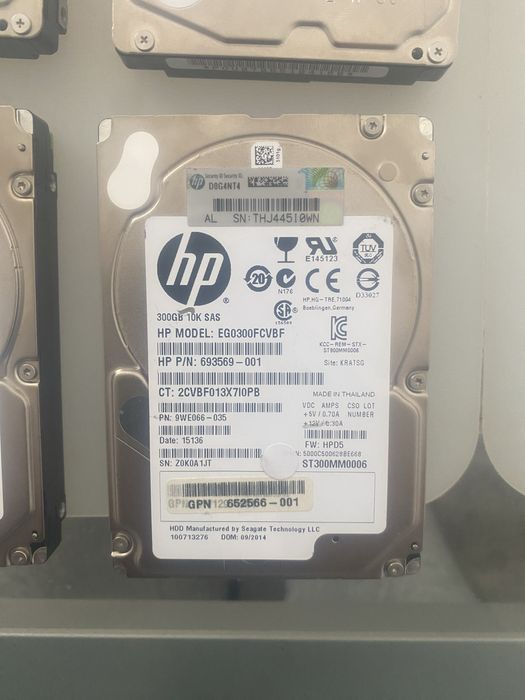 SAS Server Disks63825525566339122