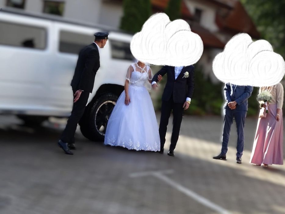 Suknia ślubna biała