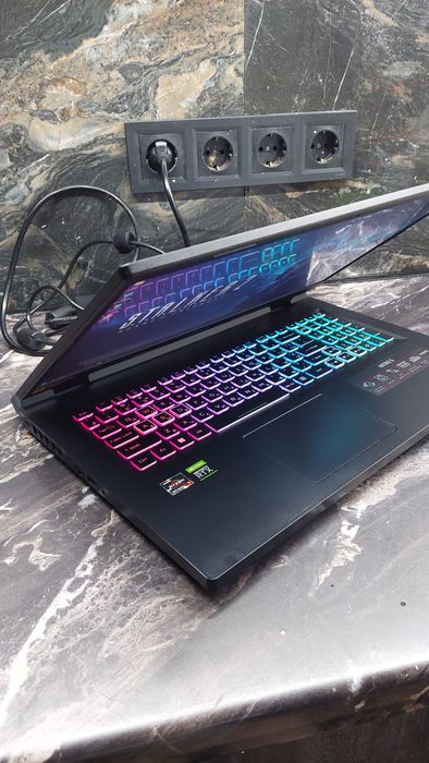 Ігровий Acer 17.3/Rtx3060 6gb/Ryzen7/Nitro 5/ноутбук игровой