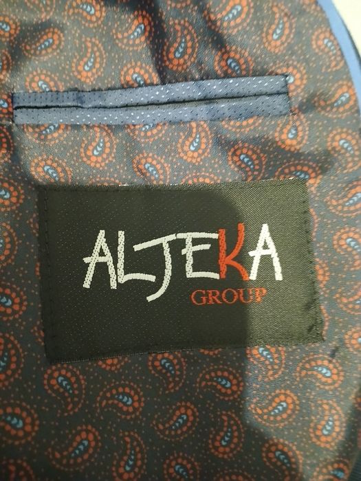 Garnitur męski granat