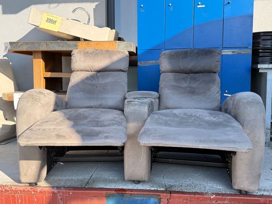 Fotel RELAX dwuosobowy rozkładany SOFA rozkładana DOWÓZ DO DOMU