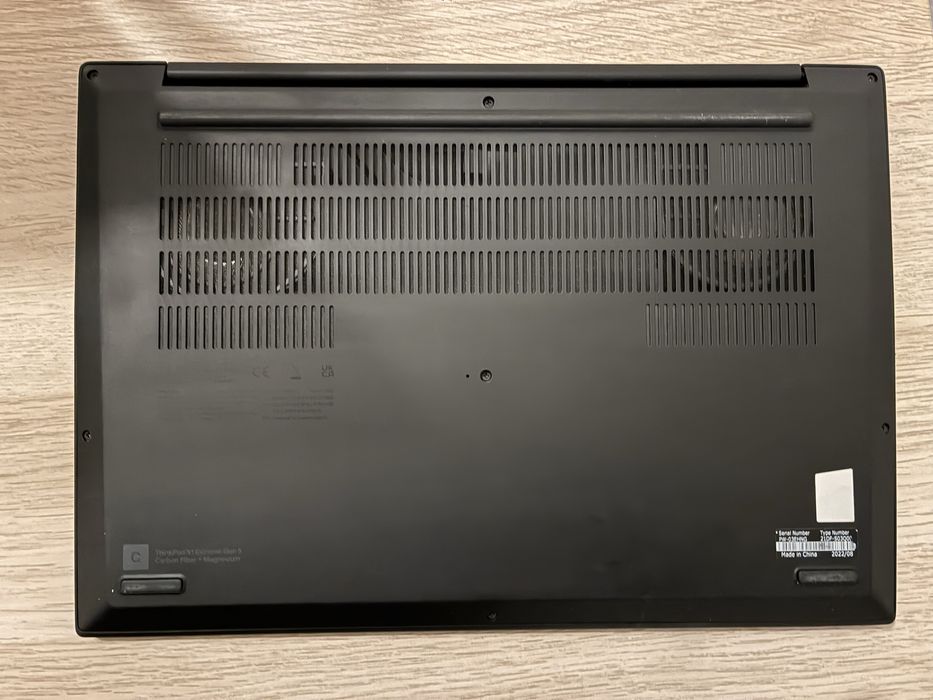 Lenovo ThinkPad X1 Extreme Gen 5 – i7-12800H / 64GB RAM / RTX 3050 Ti / 1TB SSD