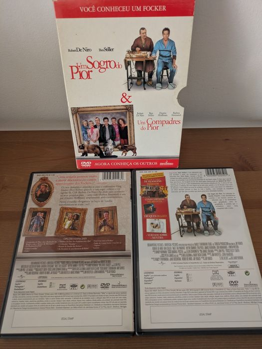 PACK Duplo DVD " Focker " (Como Novos)