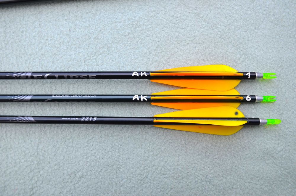Strzały halowe Easton Eclipse X-7 do łuk bloczkowy tarczowy 12 szt.