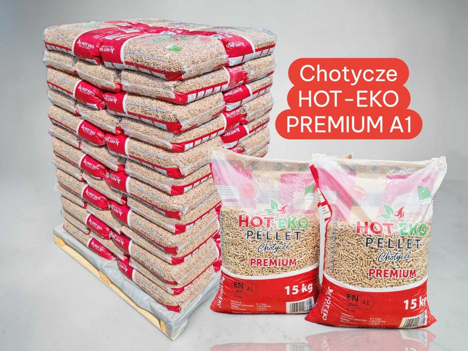 Polski Pellet Certyfikat PL090 HOT-EKO Chotycze A1 Pelet >18.5MJ
