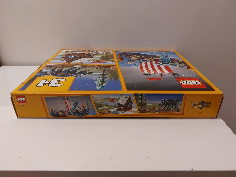 ENVIO GRATIS-LEGO 31132 Viking Ship and the Midgard Serpent (Creator)