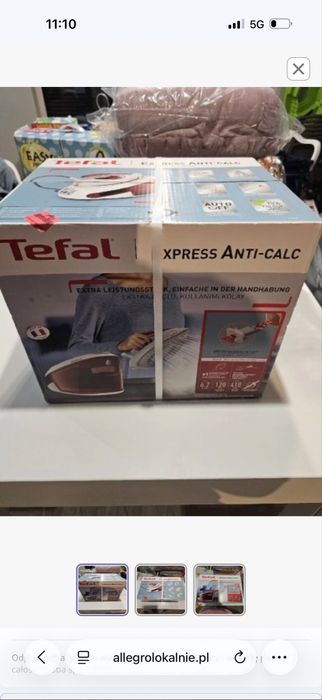Tefal stacja parowa sv8030E0