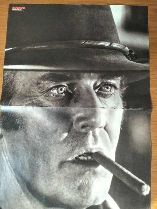Antigo poster Henri Fonda