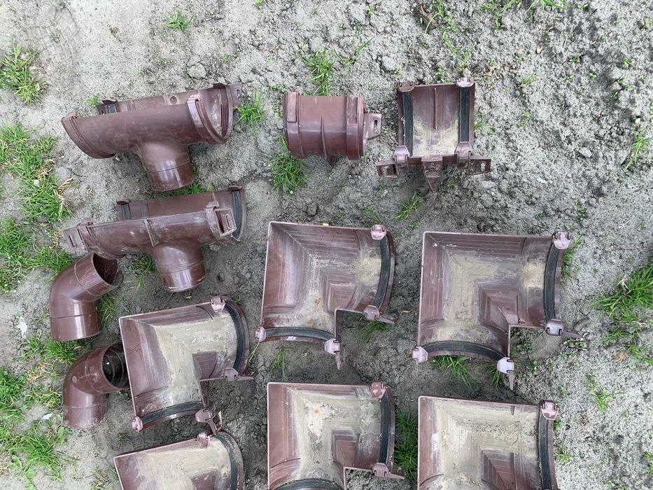 Водостічна система Hunter Rainwater Pipe 82 мм труба, жолоб 125х75 мм