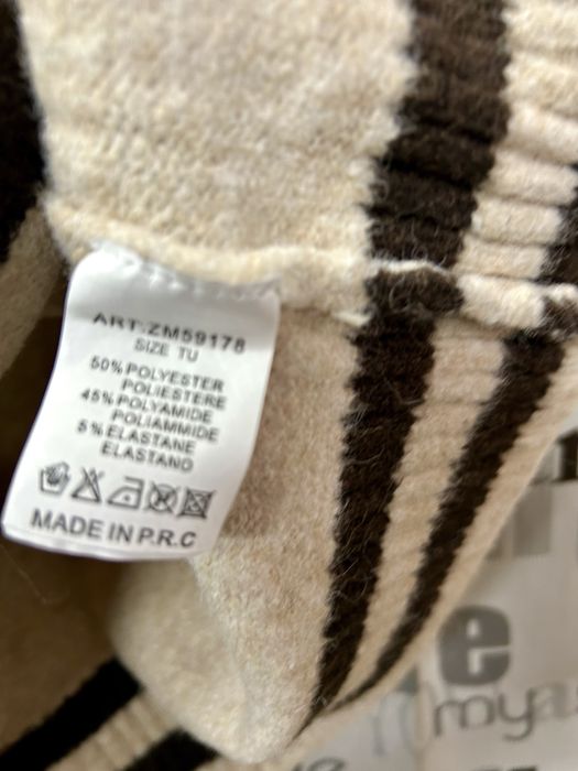 Свитер женский, двойка, полувер оверсайз, тёплый. Италия, 46- 52