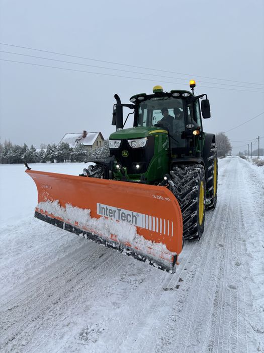 Pług do śniegu Inter-Tech prosty i strzałka Od ręki