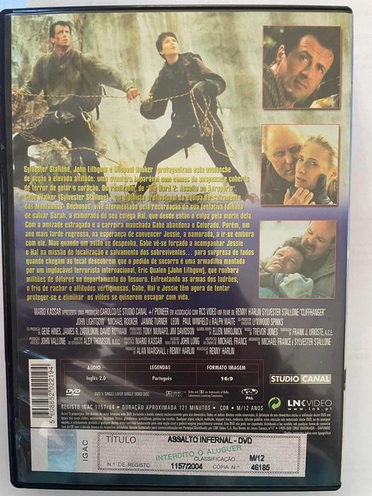 Cliffhanger (Assalto Infernal) Stallone
