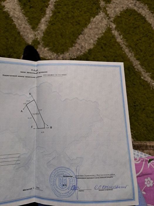 Продам участок під забудову