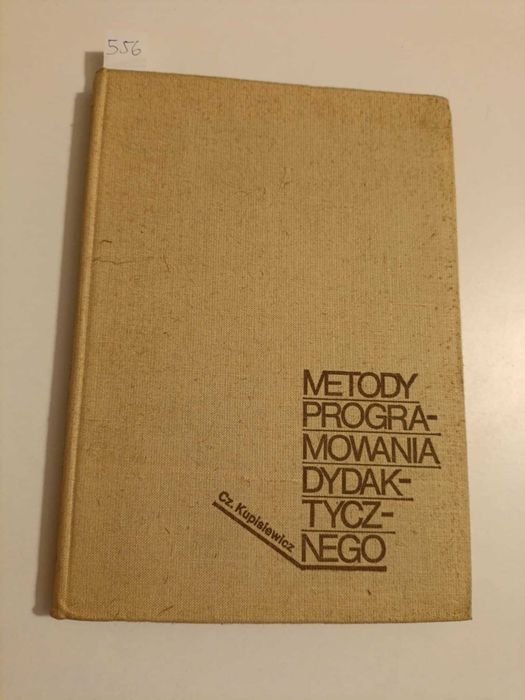 Metody programowania dydaktycznego - Kupisiewicz
