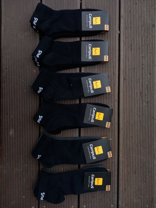 18 Skarpetki męskie Campus rozm.43-46