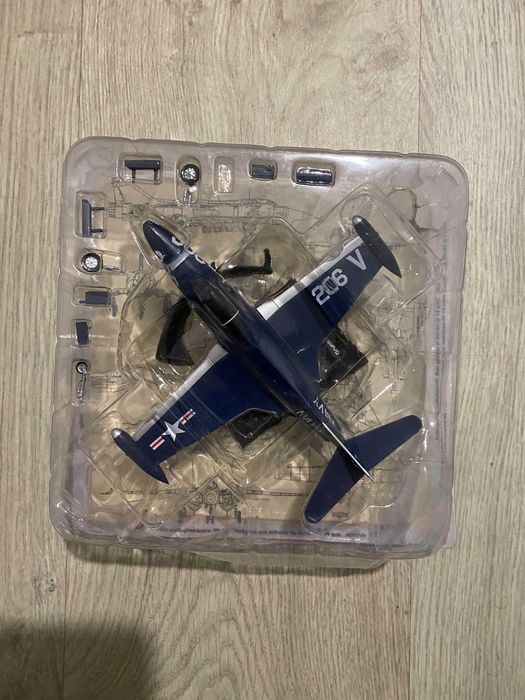 Grumman F9F-2 Panther USA (Escala 1:72) Planeta DeAgostini y Altaya
