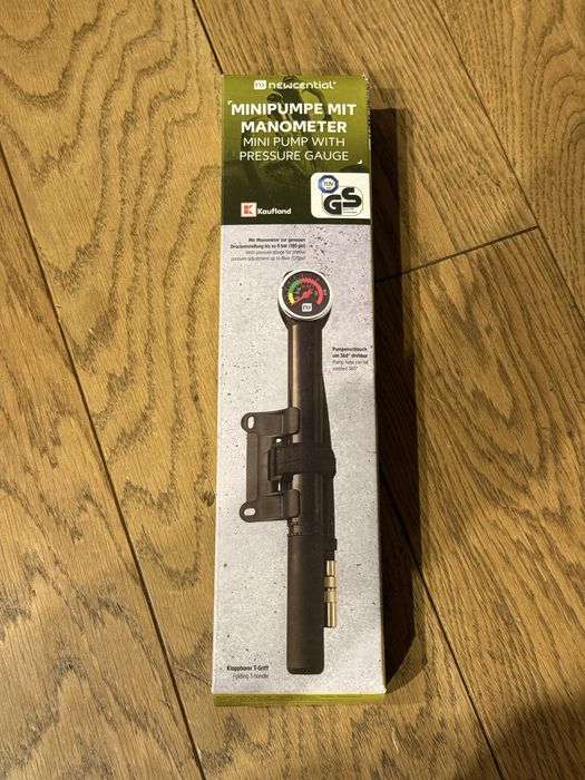 Pomka rowerowa manometr mini do 8 bar