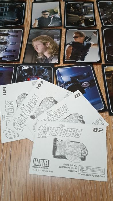 Cromos "Avengers"
