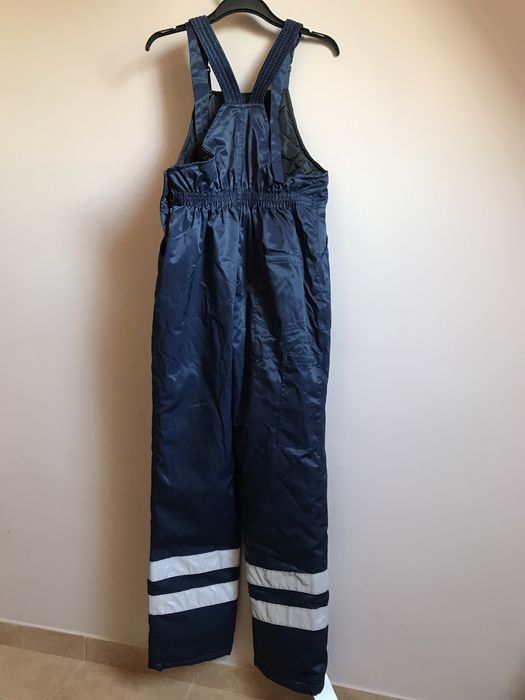 NOWE Spodnie robocze ocieplane ogrodniczki