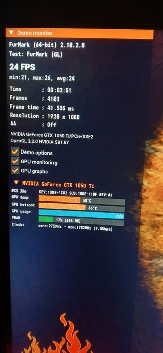 GeForce gtx 1050 TI inno3d