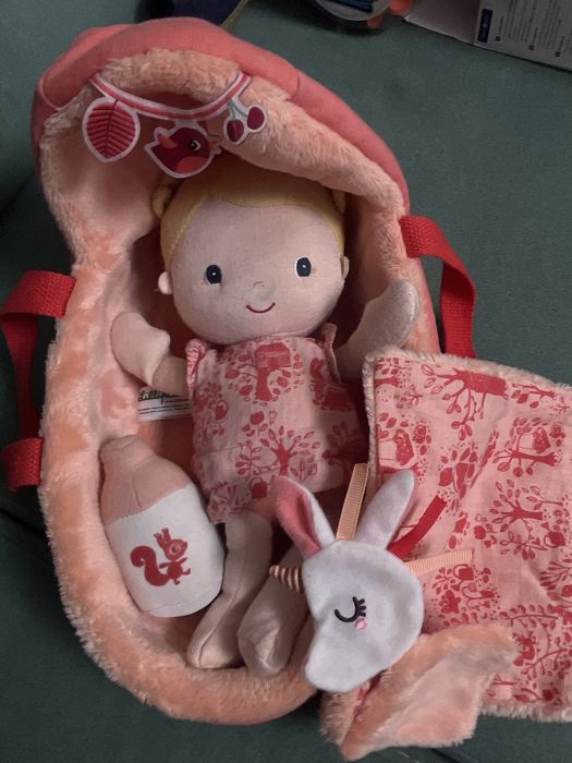 Lalka Liliputiens Lena Dzidziuś w gondoli