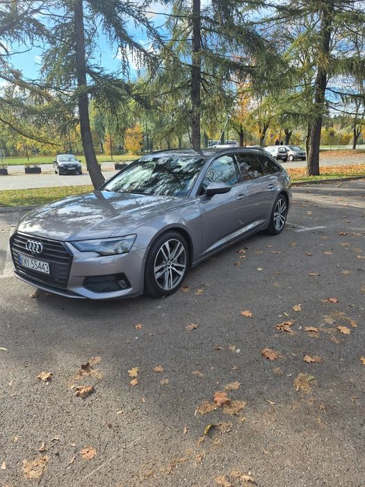 Audi A6 Avant SLINE Quattro 204ps Virtual kamery 360 Daytona Grey Dwa komplety kół