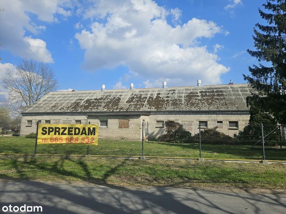 Dom mieszkalny z murowaną chlewnią i garażem-Krusze gmina Warlubie
