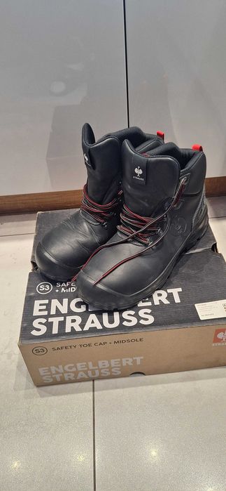 Buty robocze Strauss S3, buty bezpieczne Umbriel 93749 r. 46 jak nowe!