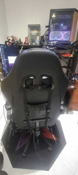 Cadeira Gamer Alfordson massagem RGB