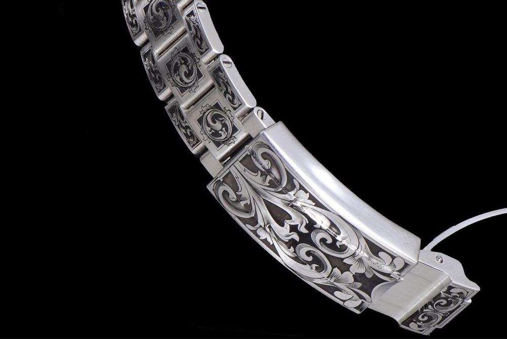 nowy elegancki zegarek analogowo cyfrowy