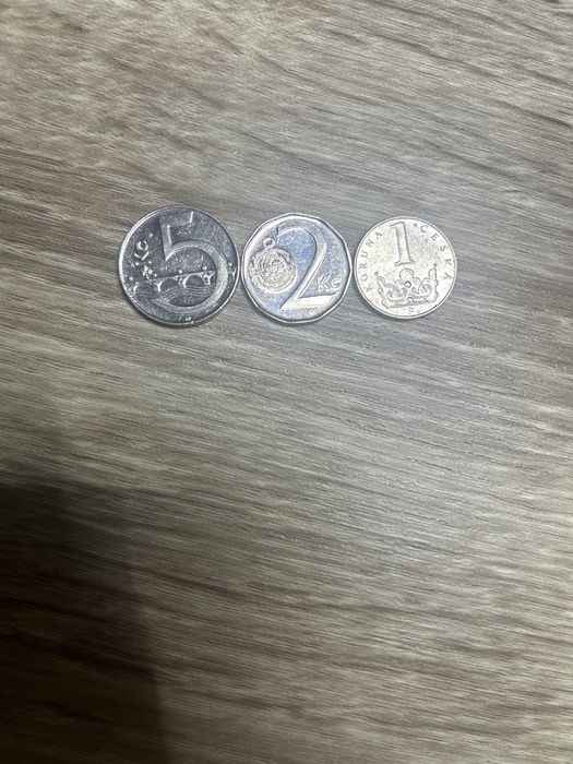 Moedas da republica tcheca