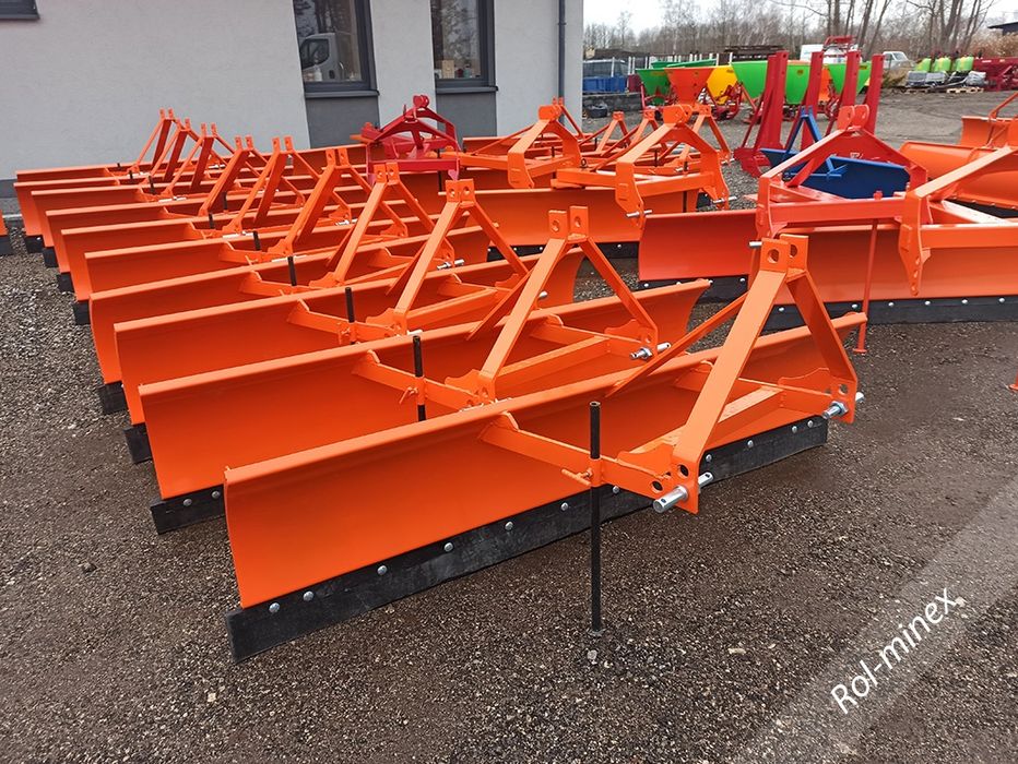 Wzmocniony PŁUG DO ŚNIEGU na podnośnik do Kuboty c330 c360 Transport