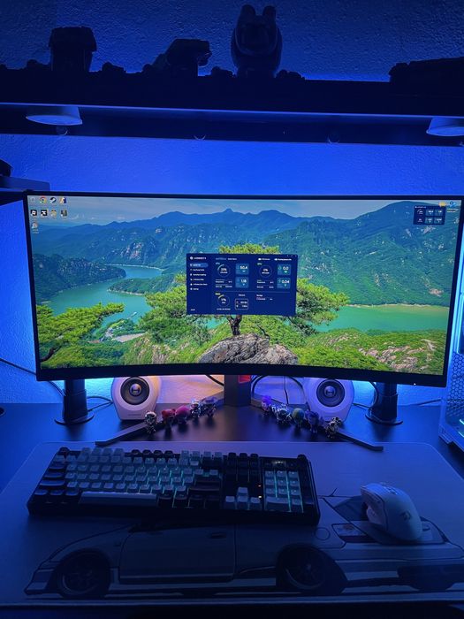 Monitor Gaming AOC CU34G4 – 34” UWQHD 180Hz – Excelente Estado