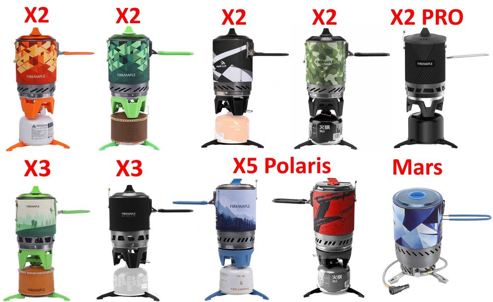 Система приготування їжі Fire Maple FMS X2 X2 PRO X3 X5 MARS Гарантія