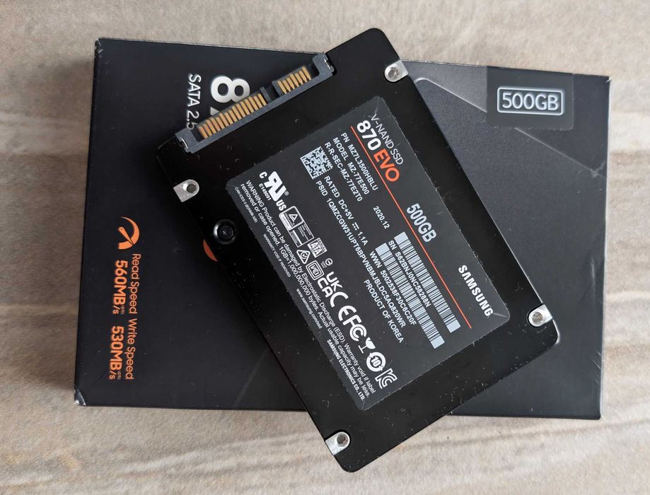 Dysk SSD Samsung 870EVO 500GB