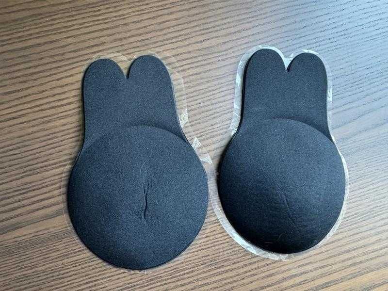 Czarny Biustonosz Samoprzylepny 2 Nakładki S/M