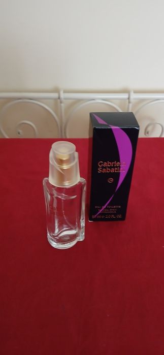 Frasco Gabriela Sabatini, vazio