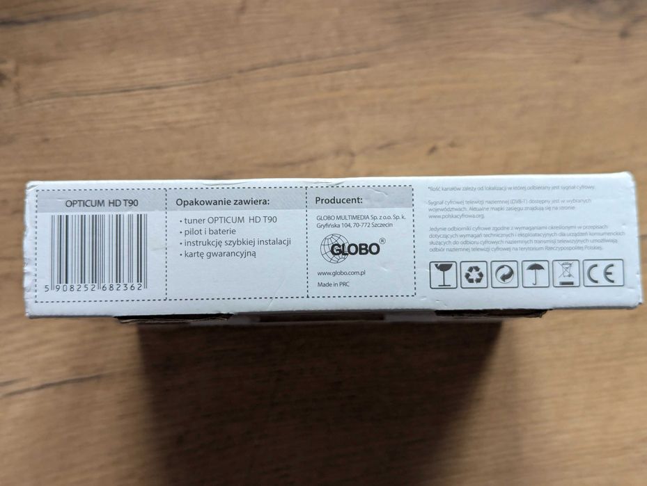 Dekoder Opticum STB HD T90 Multimedia Player TV