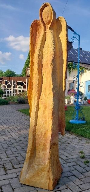 Rzeźba ogrodowa  Anioł bez twarzy i inne