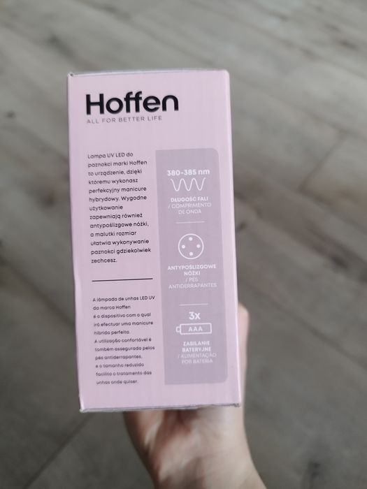 Okazja! Lampa UV LED do paznokci Hoffen Nowa!