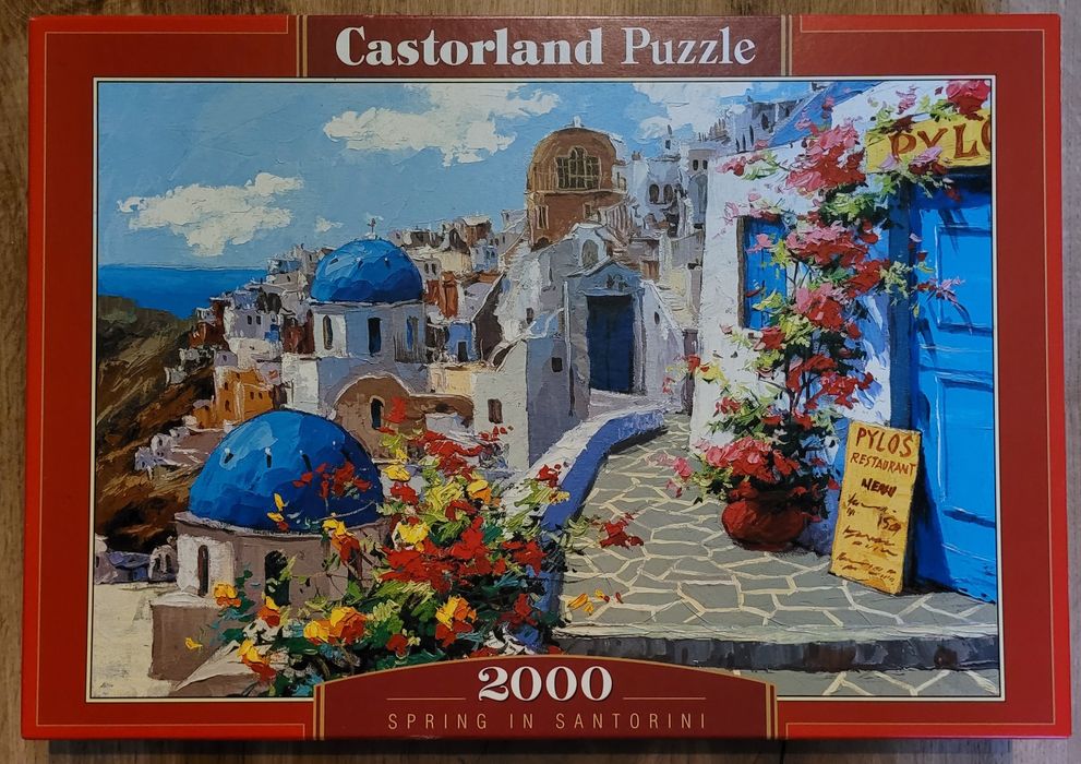 Castorland Spring In Santorini Jigsaw Puzzle - 2000 Pieces, 36.22x26.77 Inches - View #10