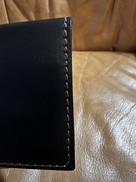 Чоловічий гаманець натуральна шкіра чорний