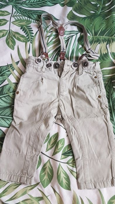 Komplet sweterek spodnie 68