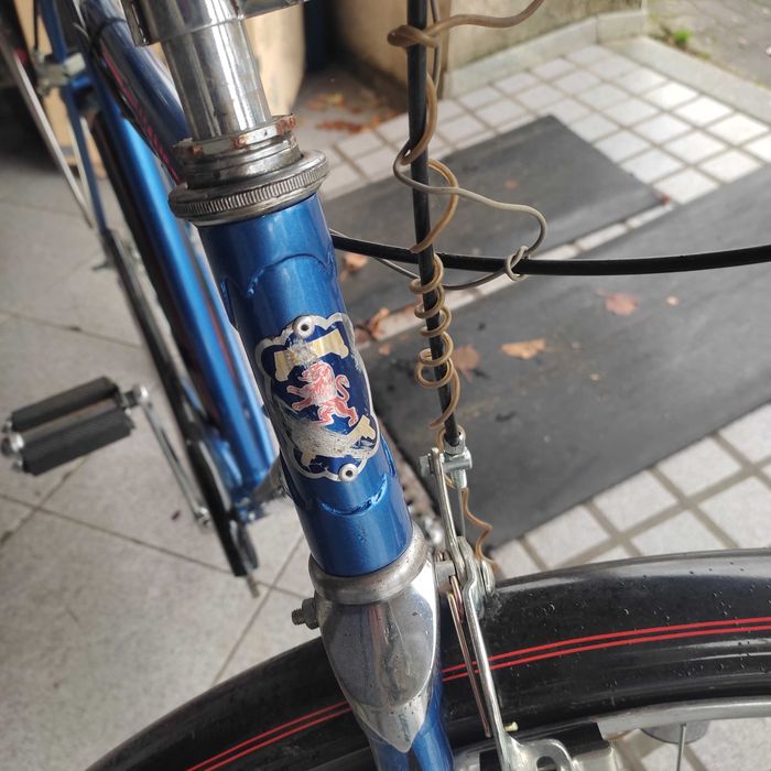 Bicicleta antiga (pasteleira) completamente recuperada