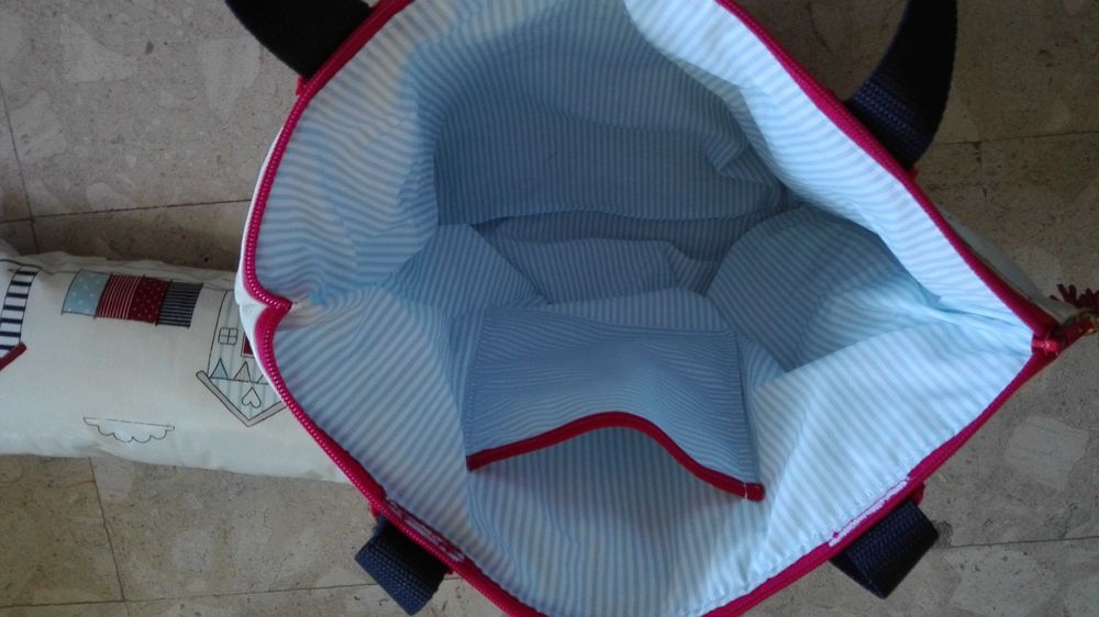 Saco+almofada impermeável férias praia modelo único feito à mão