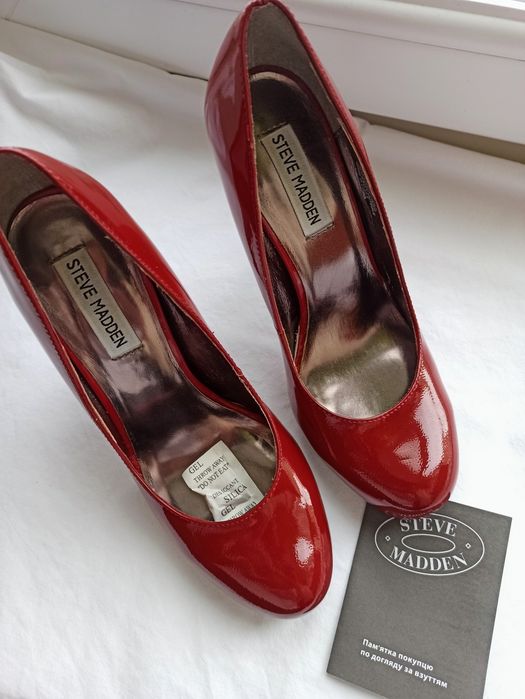 Туфли Steve Madden, р. 37,5, кожаные