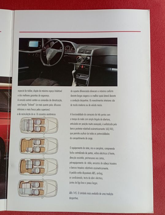 Catálogo de stand Alfa Romeo 145